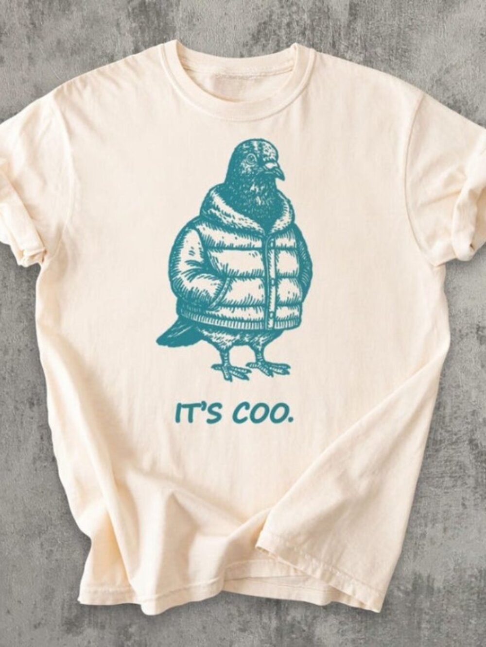 Pigeon Graphic Tee For Men Women It's Coo Punny Shirt